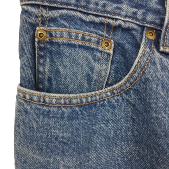 LL Bean Double L Relaxed Fit Flannel Lined Womens Jeans Size 16 Petite Cotton - Picture 2 of 13